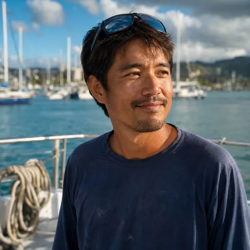 Kai Nakamura, Boat crew and volunteer whale counter